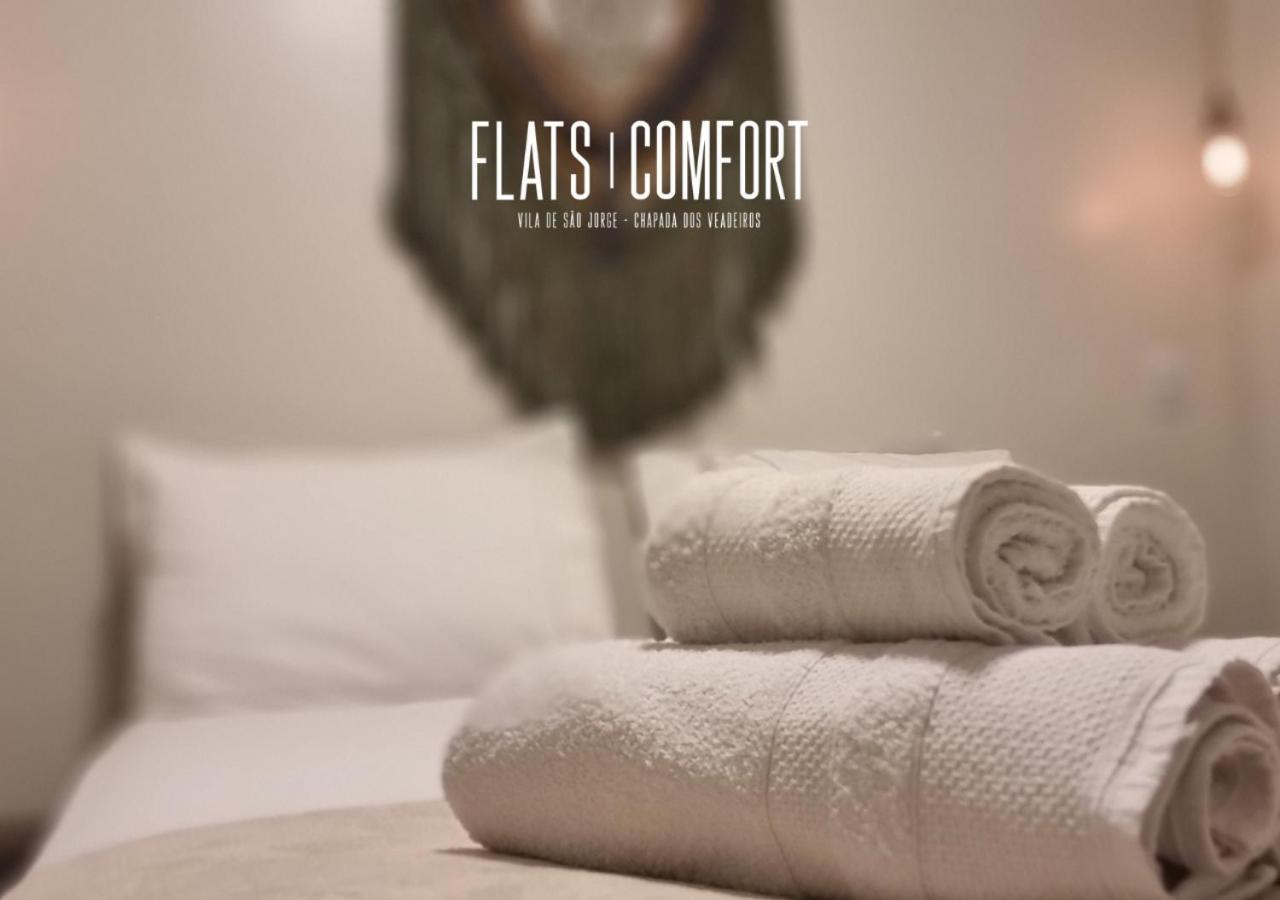 Novidade Flats Comfort Na Vila De Sao Jorge - Chapada Dos Veadeiros酒店 外观 照片