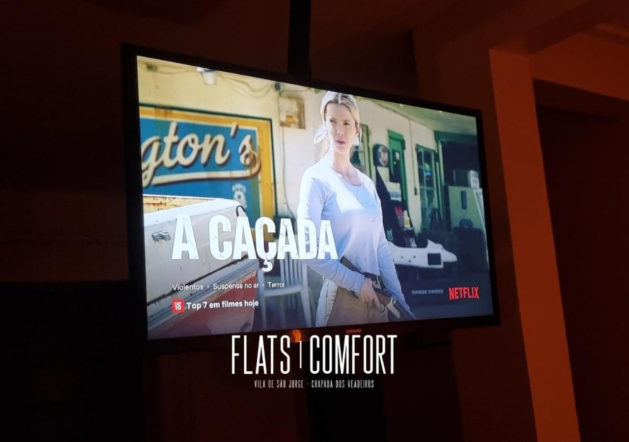 Novidade Flats Comfort Na Vila De Sao Jorge - Chapada Dos Veadeiros酒店 外观 照片