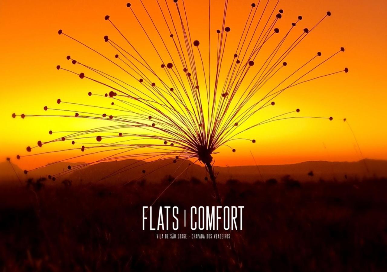 Novidade Flats Comfort Na Vila De Sao Jorge - Chapada Dos Veadeiros酒店 外观 照片