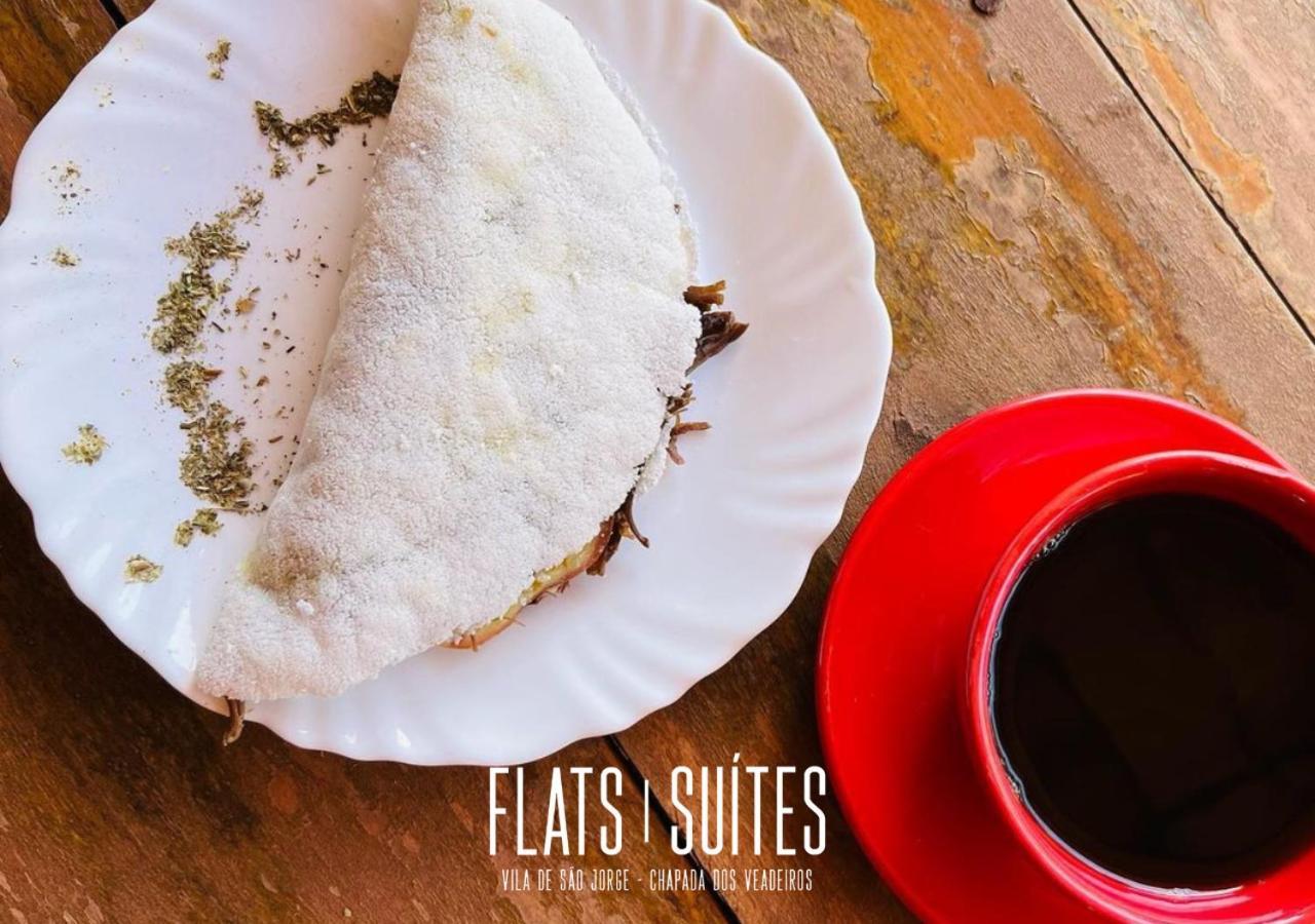 Novidade Flats Comfort Na Vila De Sao Jorge - Chapada Dos Veadeiros酒店 外观 照片